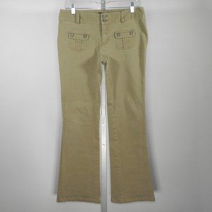 Hurley Women's Sz 5 Tan/Camel Color Stretch Pants